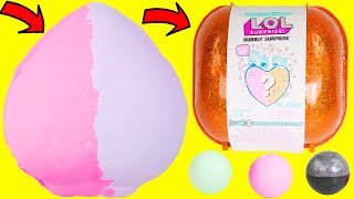 LOL Surprise Dolls Bubbly Surprise Custom Find Mystery Blind Bags  Toy Egg Videos [upl. by Orose]