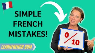 Avoid making THESE mistakes in French ❌🇫🇷 [upl. by Ragouzis]