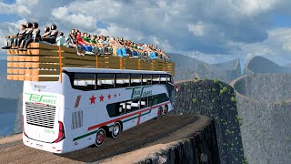 🔴LIVE 138 The Most Dangerous Roads in the World the Deadliest busimulator ets2  Dolanan Game [upl. by Guzel]