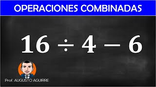 Operaciones combinadas con números enteros 16÷46 [upl. by Sinaj]