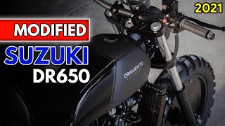 Suzuki DR650 Modified by Cramento Customs [upl. by Joyann]