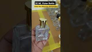 30 ML Square Perfume Bottle premiumbottles ytshorts shorts perfumecontainer parfum [upl. by Anirual]