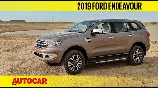 2019 Ford Endeavour  Prices amp First Look  Autocar India [upl. by Ahtibat]