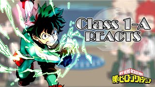 Past Class 1A reacts to Izuku DEKU Midoriya  Season 6 Spoiler  NO SHIPS  GCRV [upl. by Elvie]