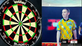 Luke Littler vs Leighton Bennett  Darts 🎯 [upl. by Bathsheeb]