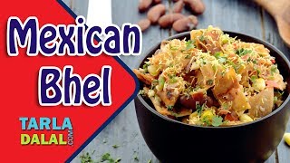 Mexican Bhel recipe by Tarla Dalal [upl. by Annert]