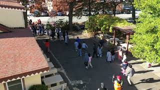 Fire Drill at Bo De Meditation center Vietnamese Classes [upl. by Esyle]