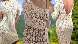 Шикарные вязаные платья Chic knitted dresses [upl. by Tut]