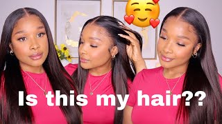 NO LACE DETECTED 🥰 LACE FRONTAL INSTALL FT WOWAFRICAN [upl. by Schober763]