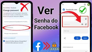 Como visualizar a senha do Facebook se você esqueceu Novo 2025  Ver a senha da conta Facebook [upl. by Chapel]