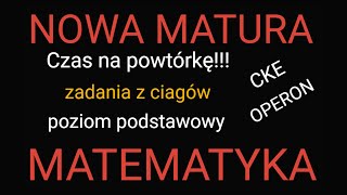 Zadania z ciągów powtórka do matury [upl. by Aisiat]