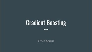 Part 9 Gradient Boosting Implementation in Python [upl. by Holcman]