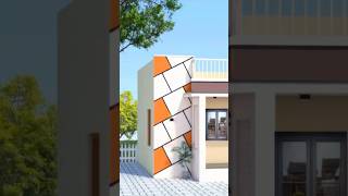 Small house design 😻🎉 Beautiful home design ideas 🏠trending home ytshorts house [upl. by Warfold]