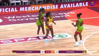 Malawi v Uganda Match Highlights Netball World Cup Playoffs [upl. by Enrahs]