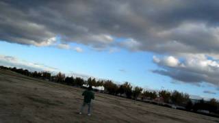 Kite volar cometa en Villanueva de la Cañada Madrid [upl. by Ecurb]