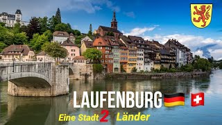 Diese Stadt ist in ZWEI Ländern 🇩🇪🇨🇭  Laufenburg [upl. by Acinot]