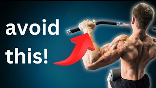 Stop Doing Lat Pulldowns Like This 3 MISTAKES [upl. by Griffy704]