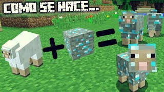 COMO HACER para tener OVEJAS DE DIAMANTE en minecraft survival [upl. by Swithbert]