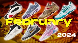 February Releases are CRAZY Upcoming Basketball Shoes 2024 [upl. by Etnohc455]