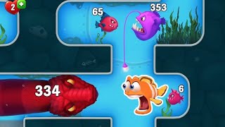 Fishdom ads mini game level new update 34 Gameplay Ads games [upl. by Moriah]