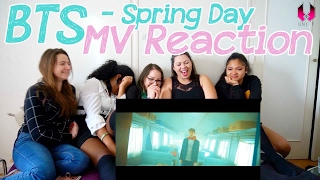 BTS 봄날 Spring Day MV Reaction By UniT w eng sub [upl. by Anas]