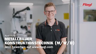 Firma Fliegl Ausbildung Metallbauerin Konstruktionstechnik [upl. by Sherwood]