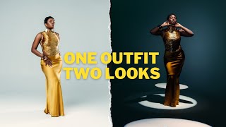 Creating Two Unique Looks with One Outfit on a Cyclorama  Photography Tutorial [upl. by Aicrop55]