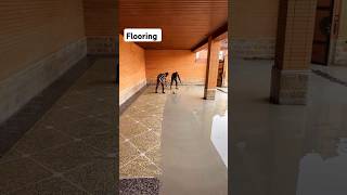 Flooring process mosaic viralvideo trendingonshorts shorts [upl. by Yrral]