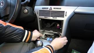 Opel Astra H разбираем панель приборов How to disassemble the dashboard Opel Astra H [upl. by Asia]