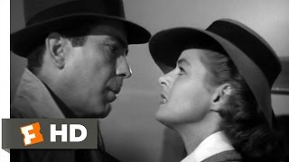 Heres Looking At You Kid  Casablanca 56 Movie CLIP 1942 HD [upl. by Aicilak]