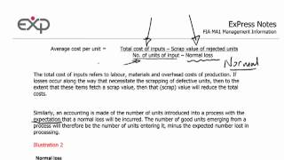 FIA MA1  8 Jobbatchprocess costing [upl. by Heger]