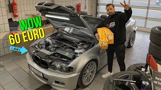 DIE BESTEN 60€ INVESTIERT💸 BMW E46 Umbau  Projekt Auto [upl. by Reagan]