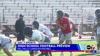 Del Valle High School Football Season Preview [upl. by Adnim]