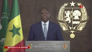 🛑 DIRECT PALAIS  MESSAGE À LA NATION DU PRESIDENT DE LA RÉPUBLIQUE – LUNDI 03 JUILLET 2023 [upl. by Caralie932]