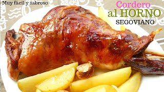 CORDERO al HORNO con PATATAS 🍖😍 estilo SEGOVIANO con la receta de la ABUELA [upl. by Teiv]