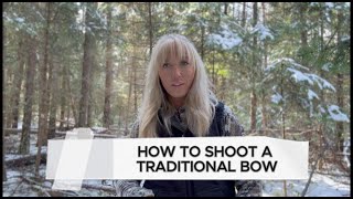 How To Shoot a Longbow  In Less than 60 Seconds [upl. by Drolet]