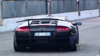 All Black Lamborghini Murcièlago LP670 SV Exhaust Sound [upl. by Bedell808]