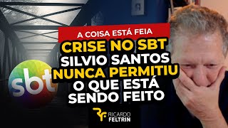 A crise no SBT forçou a nova gestão a tomar uma decisão impensável na época de Silvio Santos [upl. by Sinai]