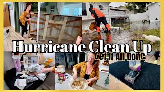 Unbelievable Hurricane Milton Clean With Me  Get It All Done  Real Stay At Home Mom Life [upl. by Eleynad]