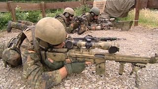 Einsatzausbildung der Scharfschützen mit G82 – Bundeswehr [upl. by Yasmeen]