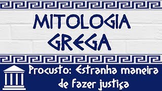 Mitologia Grega  Procusto estranha maneira de fazer justiça [upl. by Airehc338]