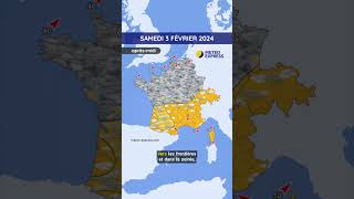 Météo du Samedi 3 au Lundi 5 Février 2024 [upl. by Hayidah]