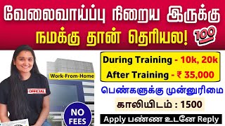 After Training  ₹ 35000 Salary 🤩Data Specialist Work From Home Jobs 2024  Jobs For Freshers  SVA [upl. by Ennaid]