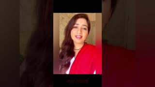 Shreya Ghoshal wishing Bengali Happy New Year  singing Rabindra Sangeet Nabo Anonde Jago🥰 [upl. by Chloe713]