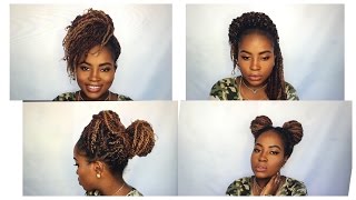 10 easy ways to style kinky twist [upl. by Hazelton]