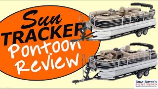 Sun Tracker Pontoon Review for Those Researching Buying from a New Pontoon Dealer [upl. by Sissel]