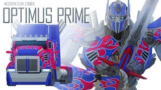 OPTIMUS PRIMEAOE  Short Flash Transformers Series [upl. by Ydnelg739]