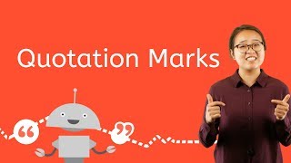 Quotation Marks  Language Skills for Kids [upl. by Neeloc520]