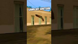 How to get the SAWNOFF SHOTGUN GTA San Andreas [upl. by Rosenkrantz]