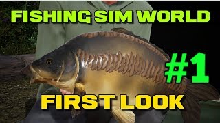 Fishing Sim World First Look quotPre Order Early Beta Accessquot [upl. by Holcomb337]